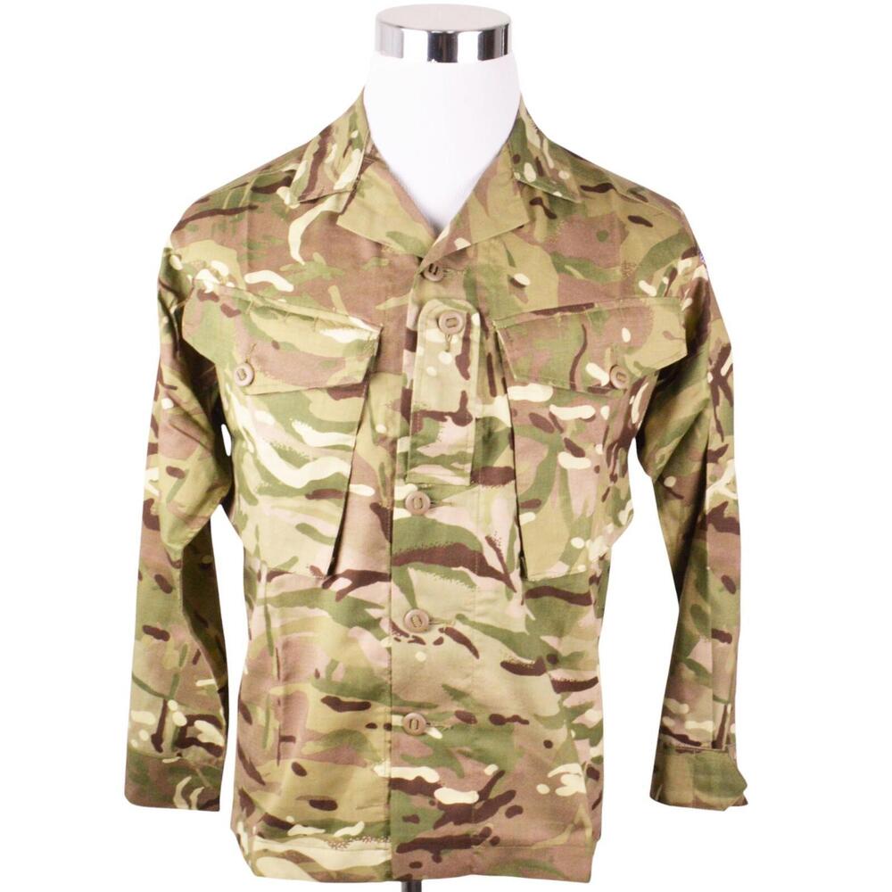 NEW British Army Camo Military Barrack MTP Shirt 170/95 Medium Short Lightweight